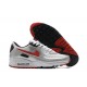 Nike Air Max 90 (M) Silver Red Sneakers