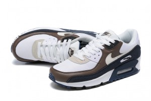 Nike Air Max 90 (M) White Brown DZ3522-002 Sneakers