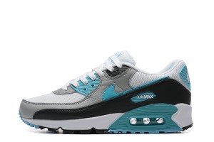 Nike Air Max 90 (M) White Grey and Blue Sneakers