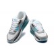 Nike Air Max 90 (M) White Grey and Blue Sneakers