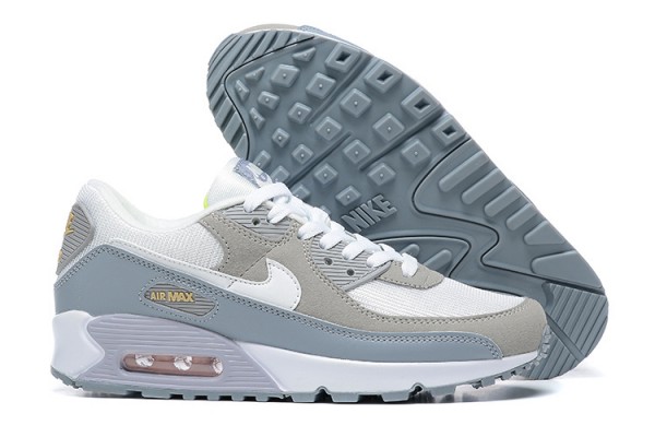 Nike Air Max 90 (M) White Grey and Green Sneakers