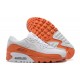 Nike Air Max 90 (M) White Orange DM0958-100 Sneakers