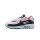 Nike Air Max 90 (M) White Red DJ5170-100 Sneakers