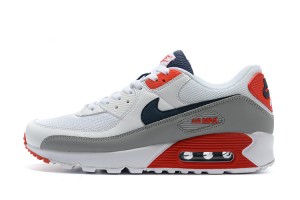 Nike Air Max 90 (M) White Red Sneakers