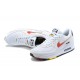 Nike Air Max 90 (M) White and Red Sneakers