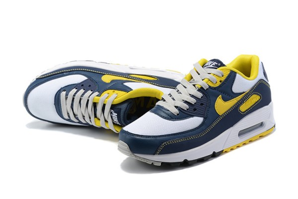 Nike Air Max 90 (M) Yellow Blue DC9845-101 Sneakers