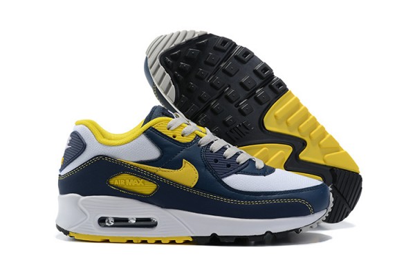 Nike Air Max 90 (M) Yellow Blue DC9845-101 Sneakers