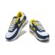 Nike Air Max 90 (M) Yellow Blue DC9845-101 Sneakers