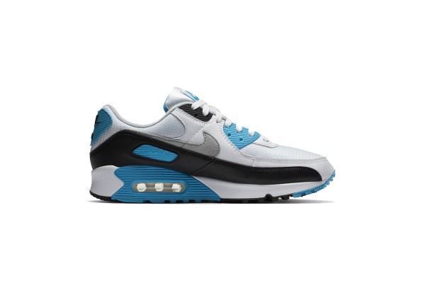 Nike Air Max 90 (W/M) Laser Blue and White Sneakers