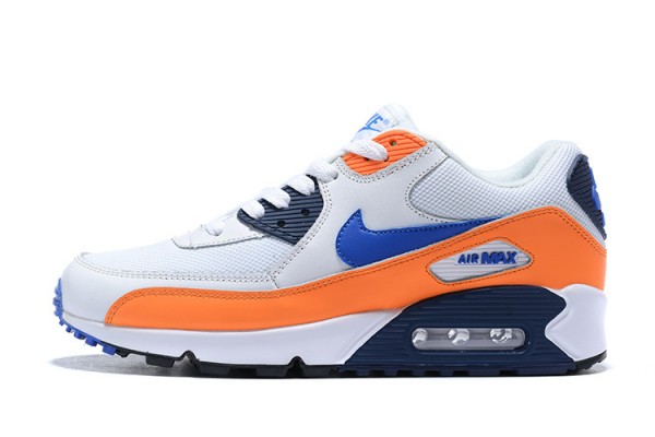 Nike Air Max 90 (W/M) Orange Blue AJ1285-104 Sneakers