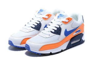 Nike Air Max 90 (W/M) Orange Blue AJ1285-104 Sneakers