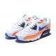 Nike Air Max 90 (W/M) Orange Blue AJ1285-104 Sneakers