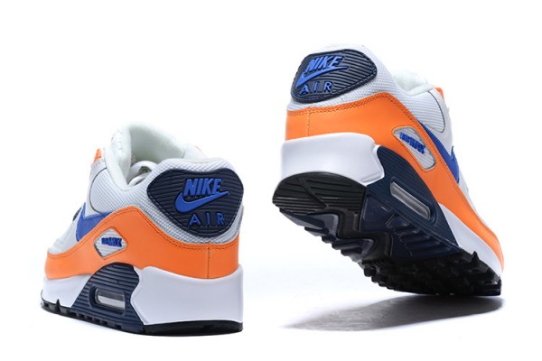 Nike Air Max 90 (W/M) Orange Blue AJ1285-104 Sneakers