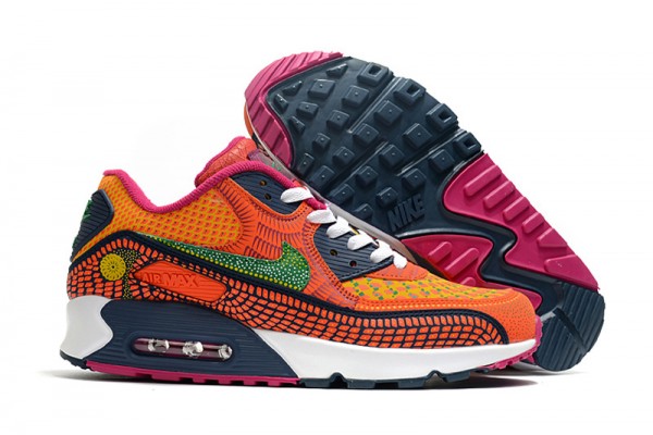 Nike Air Max 90 (W/M) Orange Pink Sneakers