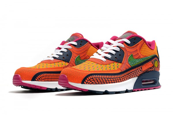 Nike Air Max 90 (W/M) Orange Pink Sneakers