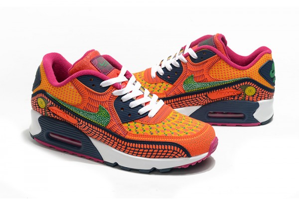 Nike Air Max 90 (W/M) Orange Pink Sneakers