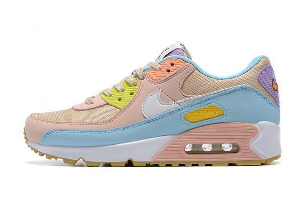 Nike Air Max 90 (W) Pink Blue DJ9997-100 Sneakers