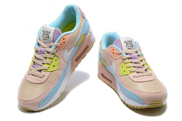 Nike Air Max 90 (W) Pink Blue DJ9997-100 Sneakers