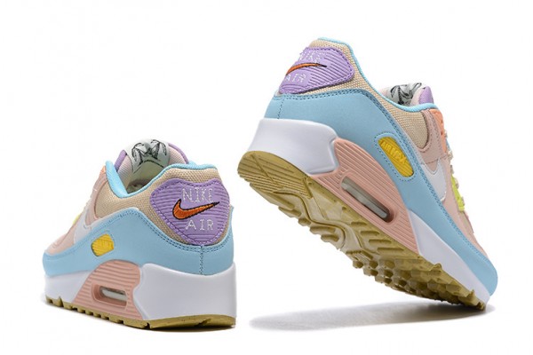 Nike Air Max 90 (W) Pink Blue DJ9997-100 Sneakers