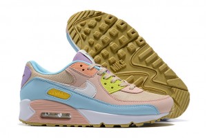 Nike Air Max 90 (W) Pink Blue DJ9997-100 Sneakers