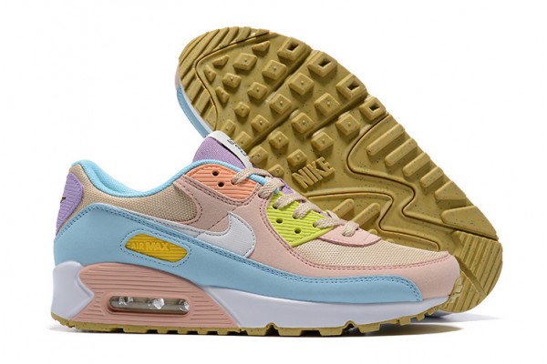 Nike Air Max 90 (W) Pink Blue DJ9997-100 Sneakers