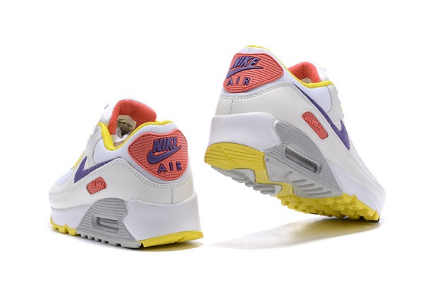 Nike Air Max 90 (W) White Yellow Sneakers