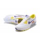 Nike Air Max 90 (W) White Yellow Sneakers