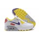 Nike Air Max 90 (W) White Yellow Sneakers