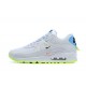 Nike Air Max 90 SE (M) Worldwide White Blue CK7069-100 Sneakers