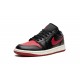 Nike Air Jordan 1 Low (W) Bred Sail DC0774-061 Shoes