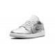 Nike Air Jordan 1 Low (W) Metallic Silver FN5030-001 Shoes