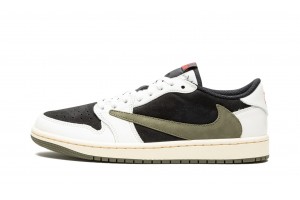 Nike Air Jordan 1 Low (W) Travis Scott - Olive DZ4137-106 Shoes