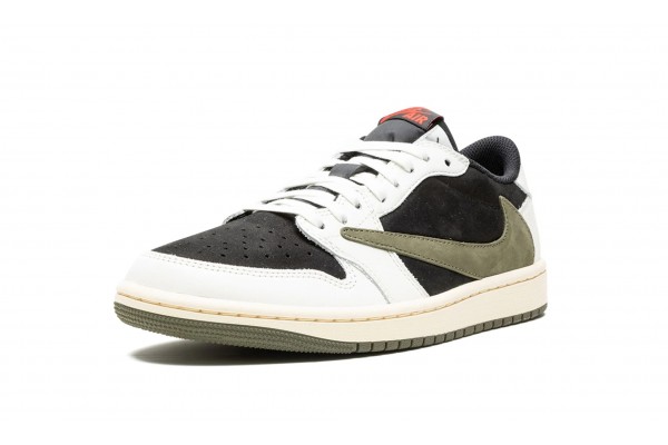 Nike Air Jordan 1 Low (W) Travis Scott - Olive DZ4137-106 Shoes